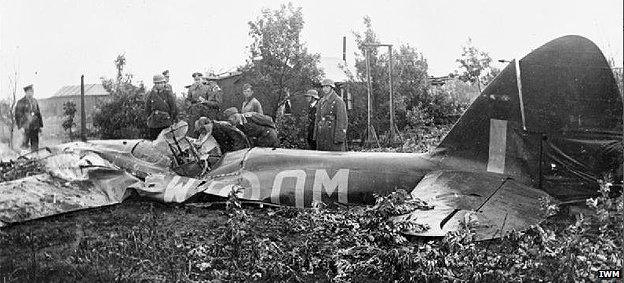 Bristol Blenheim crashed in Germany