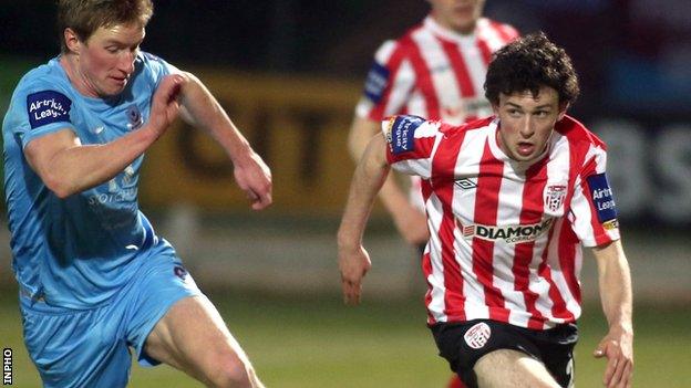 Derry City's Barry McNamee