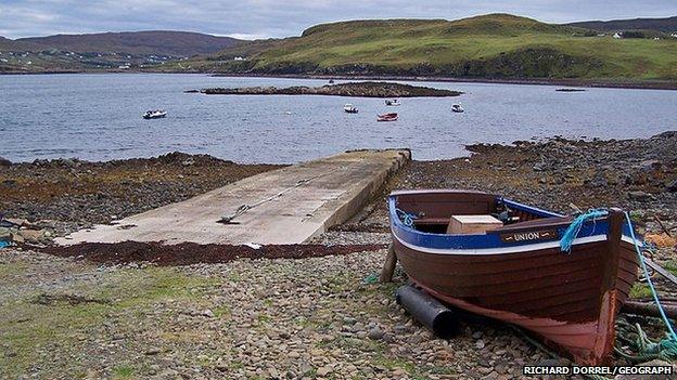 Meanish Pier, Skye