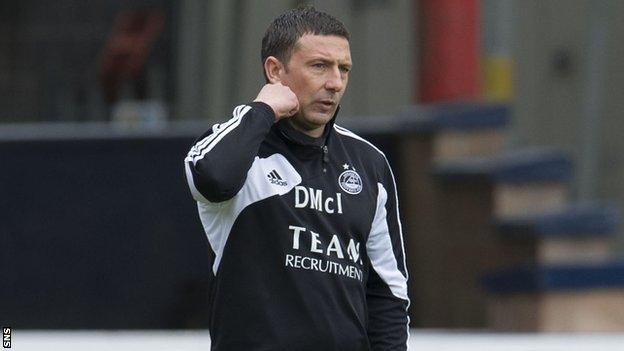 Aberdeen manager Derek McInnes