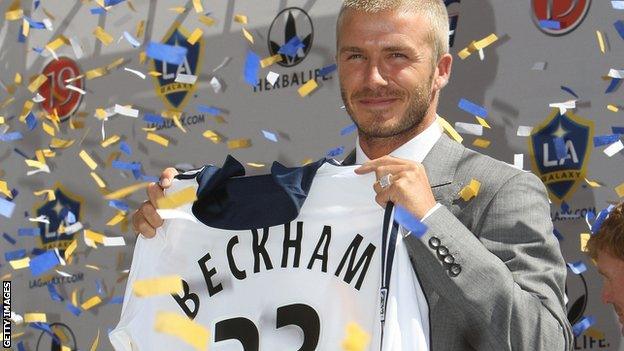 David Beckham joins LA Galaxy