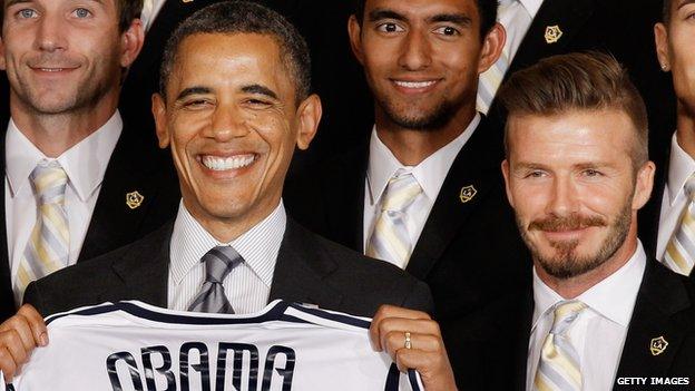 Becks and Barack Obama