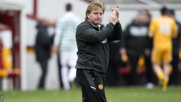 Motherwell boss Stuart McCall