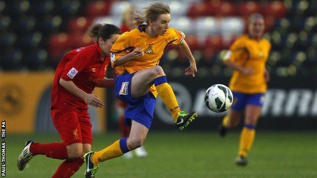 Doncaster Rovers Belles' Ashleigh Mills