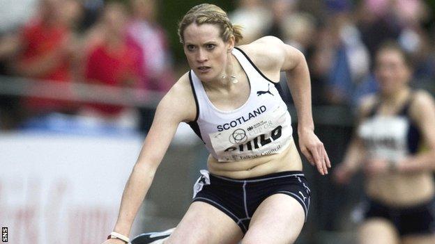 Scottish hurdler Eilidh Child