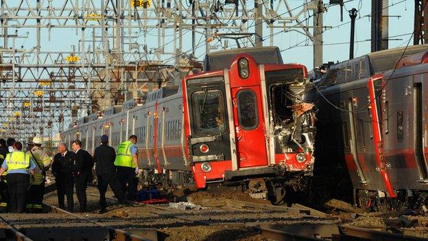 Connecticut train crash