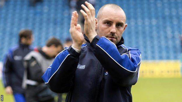 Kilmarnock striker Kris Boyd