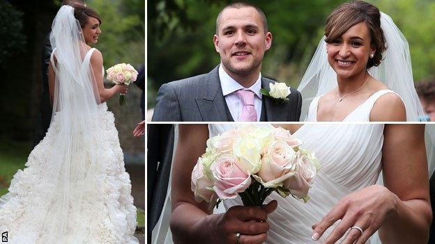 Jessica Ennis's wedding