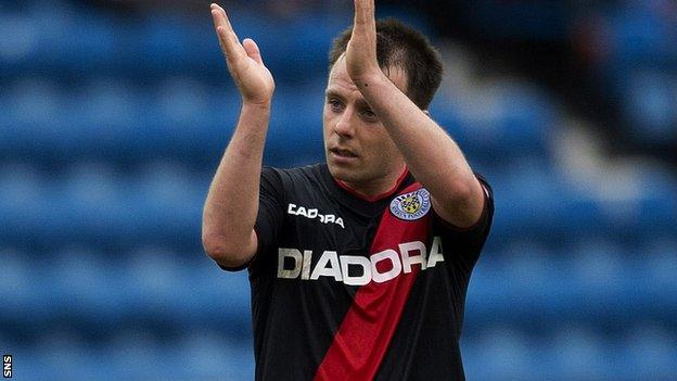 Paul McGowan is out of contract at St Mirren