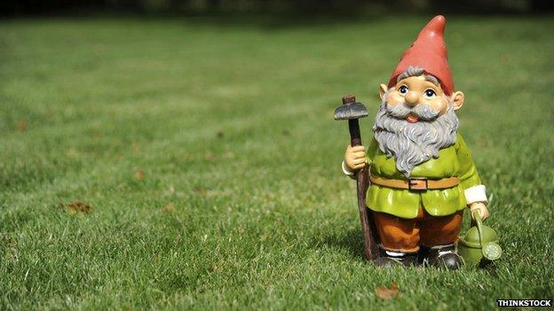 A garden gnome