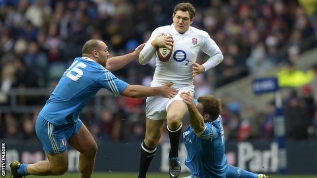 England full-back Alex Goode