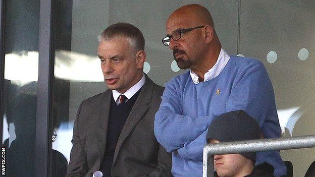 Brian Noble and Dr Marwan Koukash