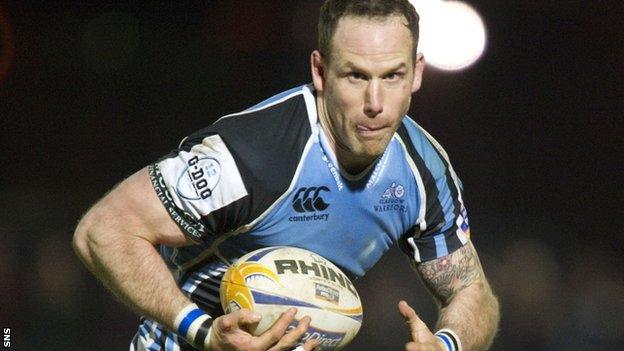 Glasgow Warriors centre Graeme Morrison