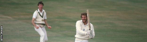 Ian Botham at Headingley in 1981