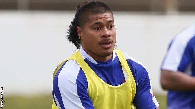 James So'oialo played for Samoa in the 2011 World Cup