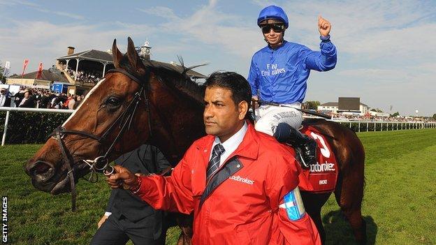 Encke wins the St Leger