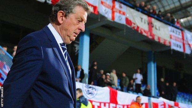 England manager Roy Hodgson