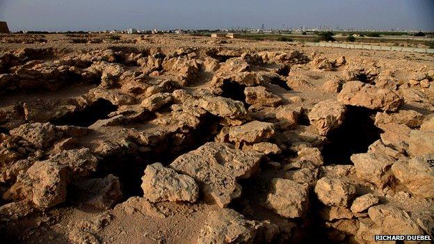 Burial ground, Saar Richard Duebel