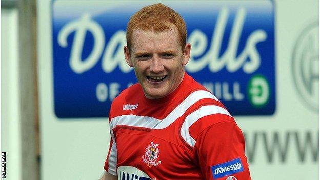 Joe McNeill has left Portadown