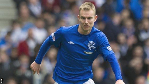 Rangers defender Andy Mitchell