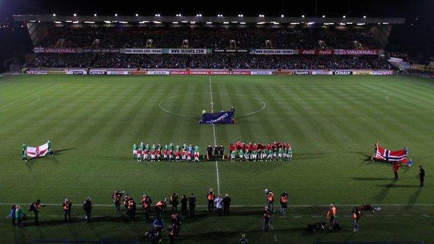 Windsor Park hosts Northern Ireland internationals