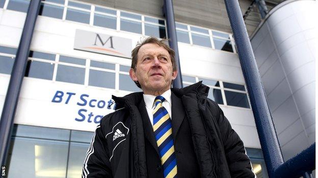 Livingston chairman Gordon McDougall