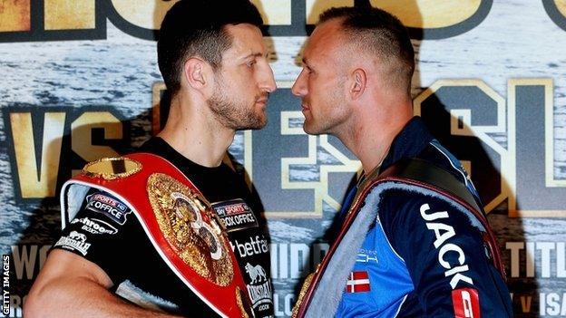 Carl Froch and Mikkel Kessler