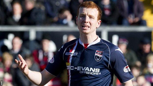 Ross County defender Scott Boyd