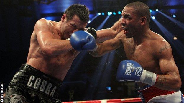 Carl Froch and Andre Ward