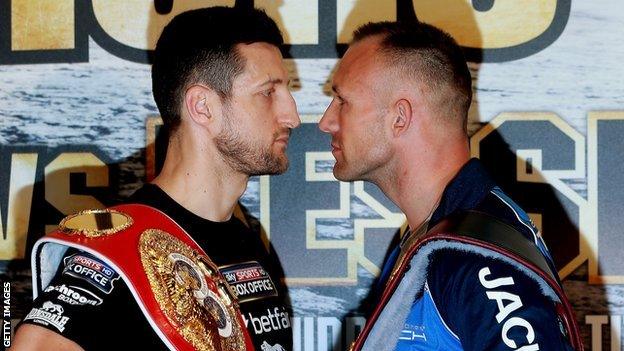 Carl Froch and Mikkel Kessler