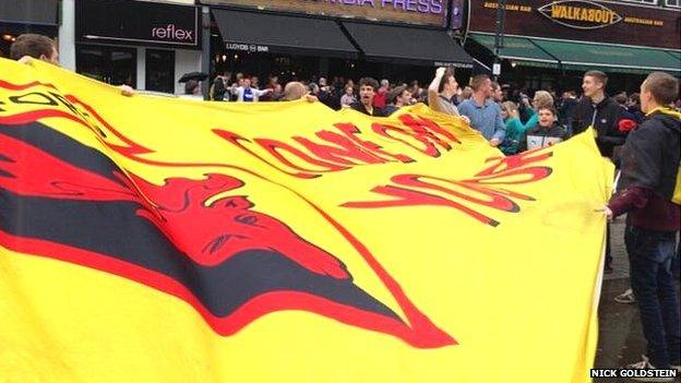 Watford FC banner