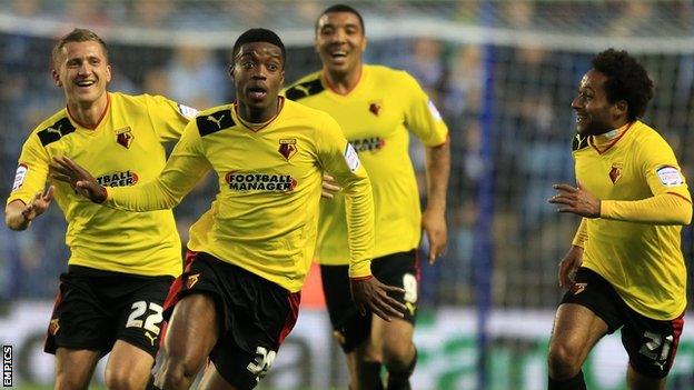 Nathaniel Chalobah and team-mates