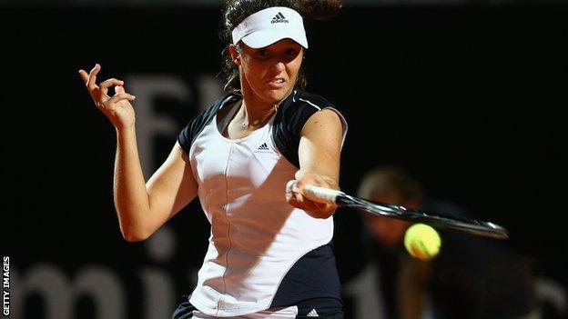 British number one Laura Robson