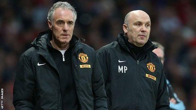 Eric Steele and Mike Phelan have left Manchester United