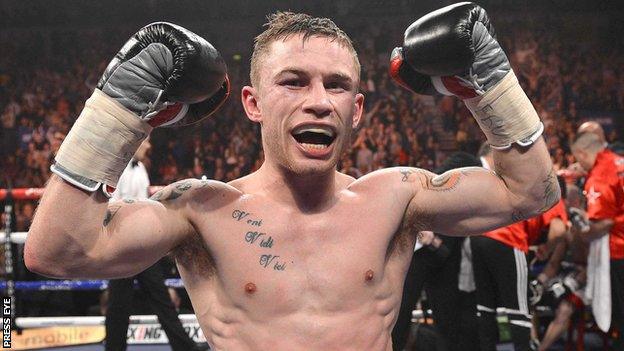 Carl Frampton has won his 16 professional bouts