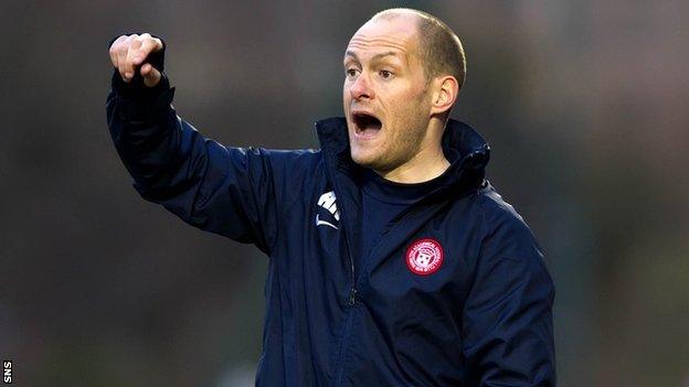 Hamilton player-manager Alex Neil