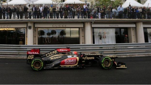 Kimi Raikkonen at Monaco