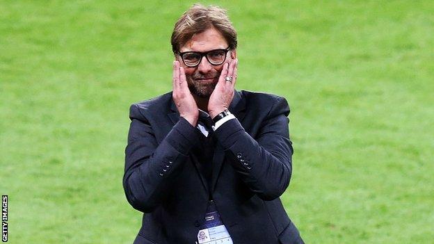 Borussia Dortmund head coach Jurgen Klopp