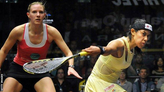 Laura Massaro Nicol David