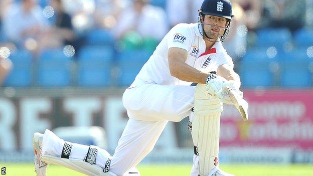 England captain Alastair Cook