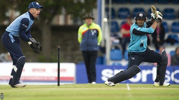 Scotland v Derbyshire