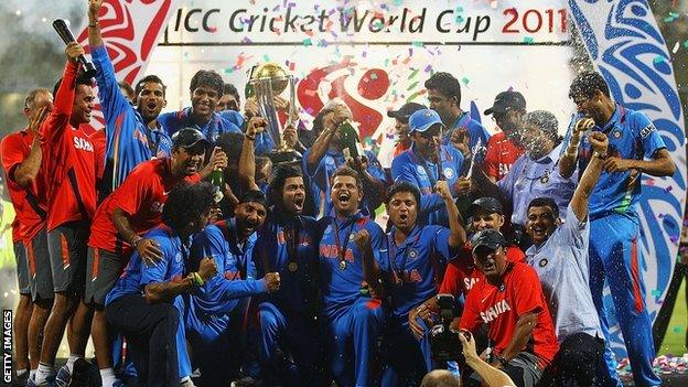 India's World Cup winning team of 2011