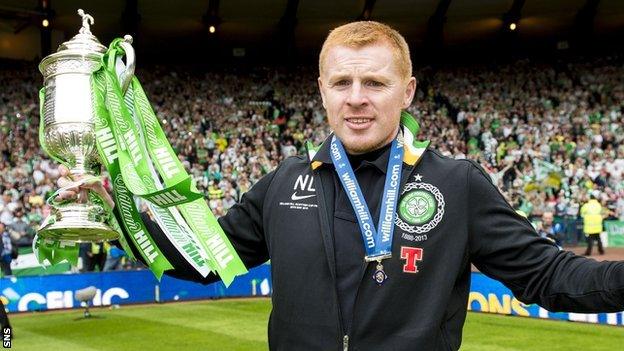 Celtic manager Neil Lennon