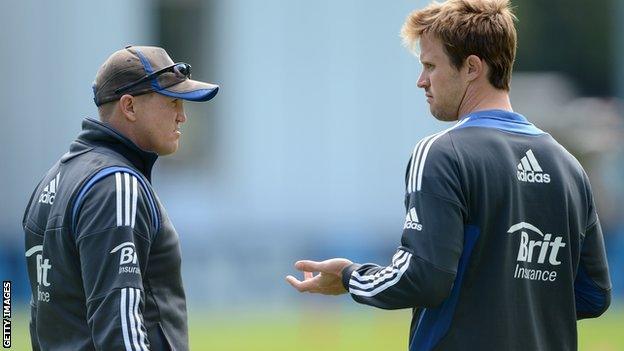 Andy Flower and Nick Compton