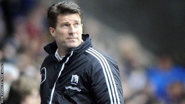 Swansea City manager Michael Laudrup