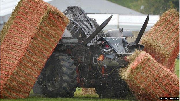 Royal Bath and West Show, Michael Eavis show in main showground, May 2013