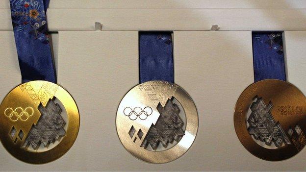 Sochi medals