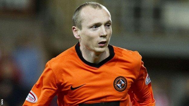 Dundee United midfielder Willo Flood