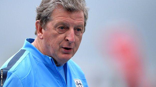 England manager Roy Hodgson