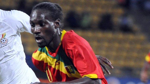 Guinea's Ismael Bangoura